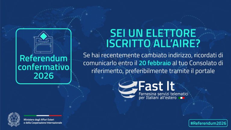 Aggiornamento residenza FAST-IT